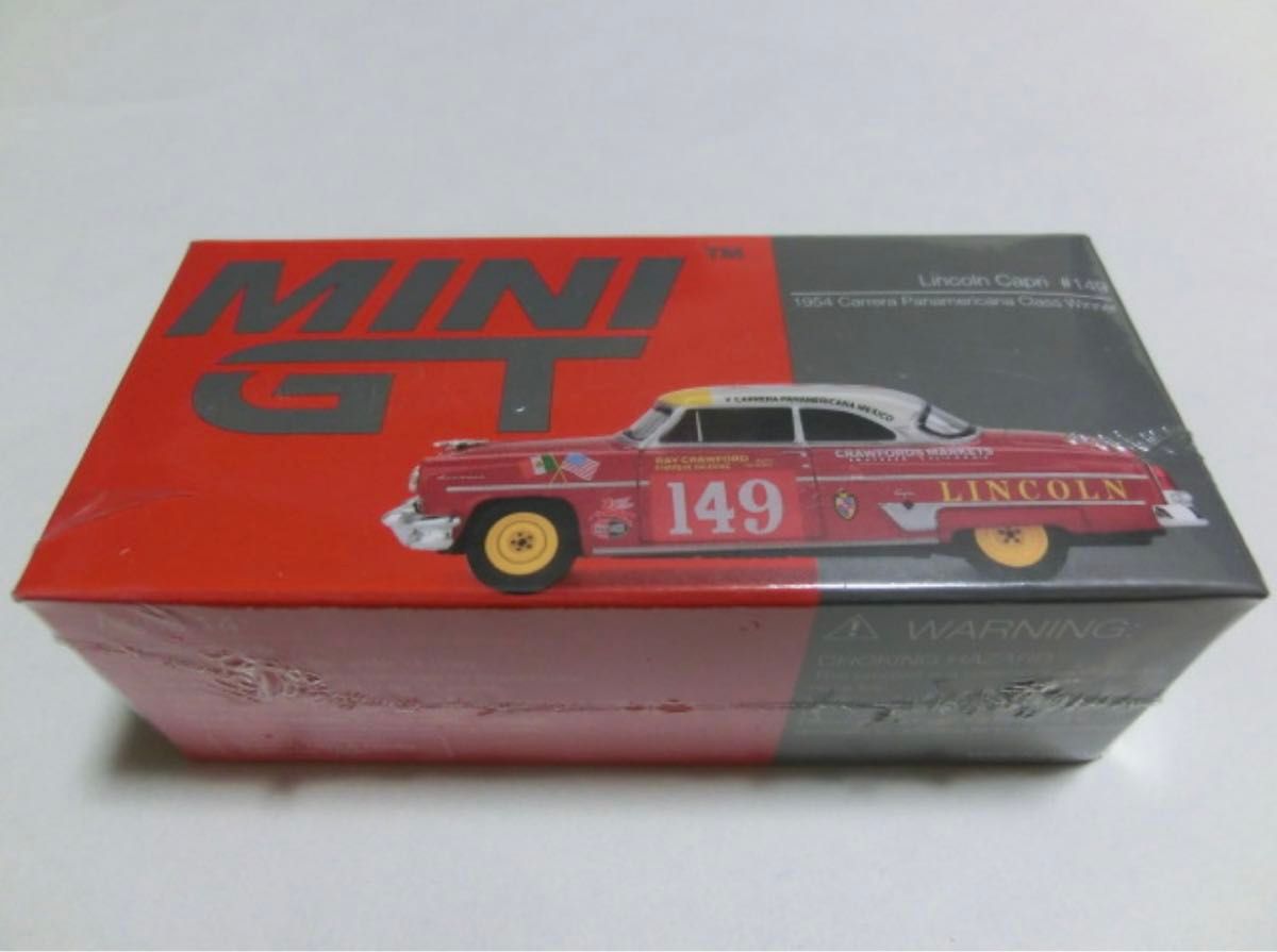MINI GT 1/64 リンカーン カプリ カレラ・パナメリカーナ・クラス 1954 優勝車 #149 左ハンドル 新品