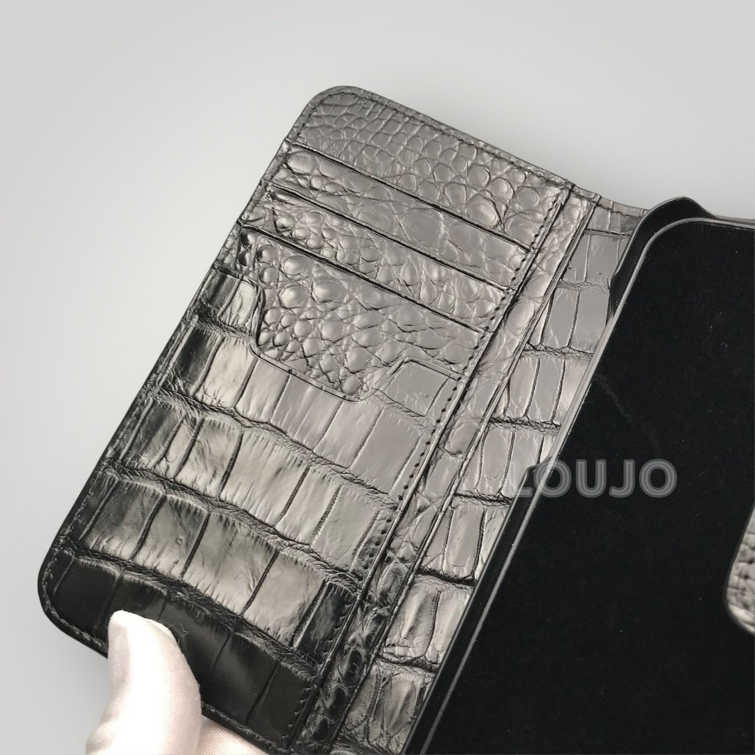 5372円 表裏 クロコダイル 本革使用 iPhone14Proの 高級感溢れる 5372円 表裏 クロコダイル 本革使用 iPhone14Proの 高級感溢れる