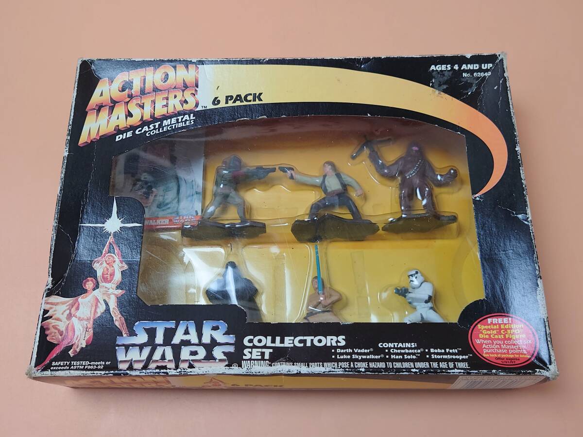 ★ 【当時物】 Kenner ケナー STARWARS スターウォーズ アクションマスターズ ダイキャストメタル Star Wars - Action Masters - 6Pack ★の画像2