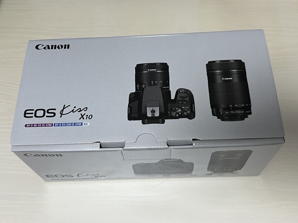 Canon キャノン EOS Kiss X10 18-55mm 55-250mm デジタル一眼レフカメラ ダブルズームキット 中古 美品_画像10