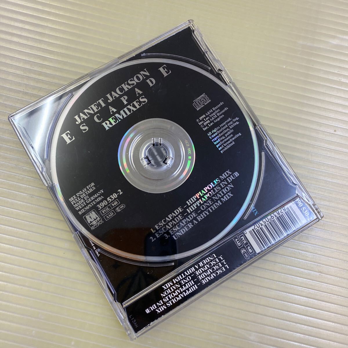 【同梱可】☆ジャネット・ジャクソン ☆ Escapade The Remixes   (輸CD) ★ 390 530-2の画像2