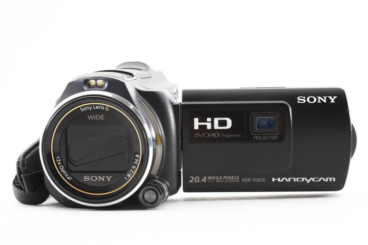 ★☆ SONY ソニー Handycam ハンディカム HDR-PJ630V デジタルHDビデオカメラ #2099340 ★☆の画像4
