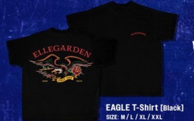 即決送料込●ELLEGARDEN/EAGLE Tシャツ/黒/XXLサイズ/未使用未開封 検)マンウィズ/MAN WITH A MISSION/エルレガーデン/BRAHMANの画像4