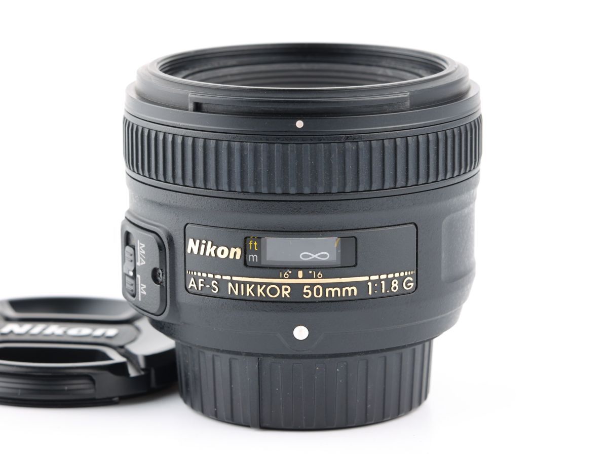 06262cmrk Nikon AF-S NIKKOR 50mm F1.8G フルサイズ対応 単焦点 標準レンズ Fマウントの画像1