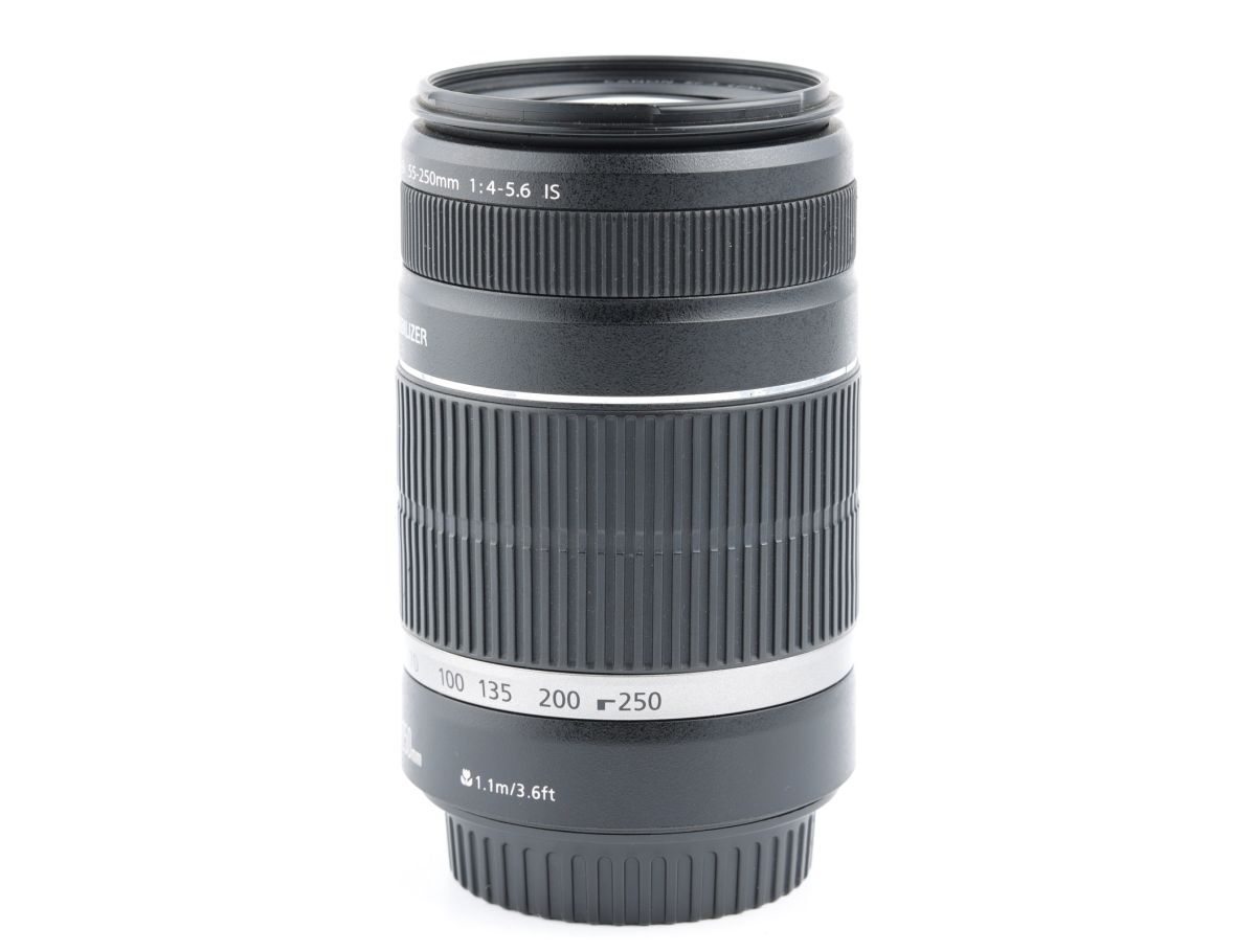 01632cmrk Canon EF-S 55-250mm F4-5.6 IS 望遠 ズームレンズ APS-C用 EF-S EFマウントの画像2