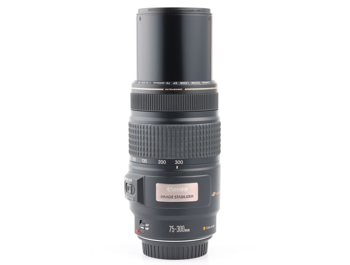 06287cmrk Canon EF75-300mm F4-5.6 IS USM 望遠ズームレンズ EFマウントの画像5