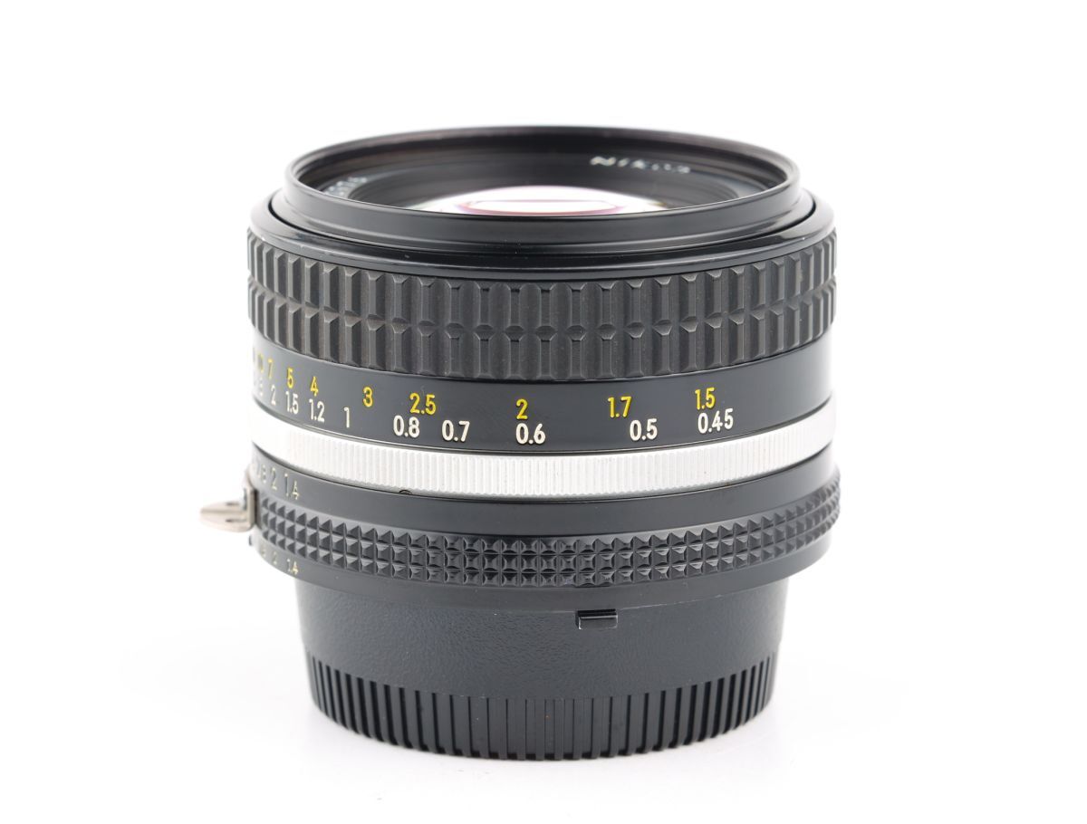 06318cmrk Nikon Ai NIKKOR 50mm F1.4S Ai-S 単焦点 標準レンズ Fマウントの画像2