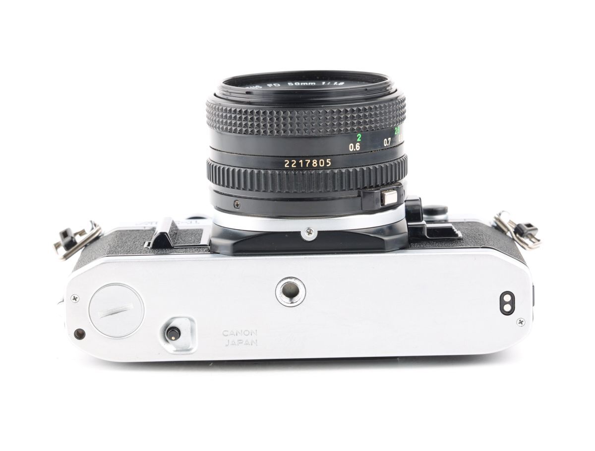 06405cmrk Canon AE-1 + New FD 50mm F1.8 MF一眼レフカメラ FDマウント_画像6