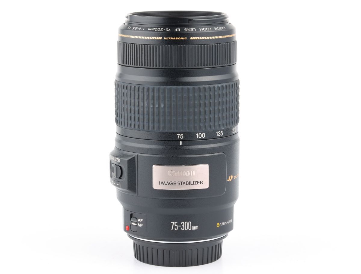03642cmrk Canon EF75-300mm F4-5.6 IS USM 望遠ズームレンズ EFマウントの画像1