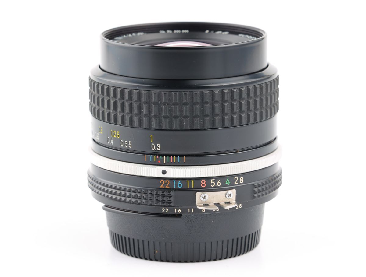 06544cmrk Nikon Ai NIKKOR 35mm F2.8 単焦点 広角レンズ ニコン Fマウントの画像5