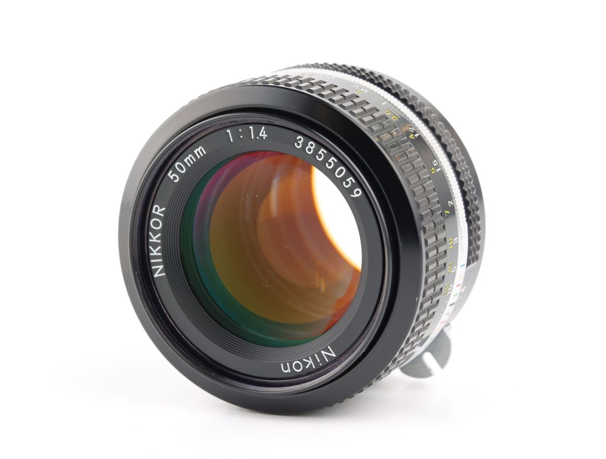 06561cmrk Nikon New NIKKOR 50mm F1.4 非Ai 単焦点 標準レンズ Fマウント_画像8