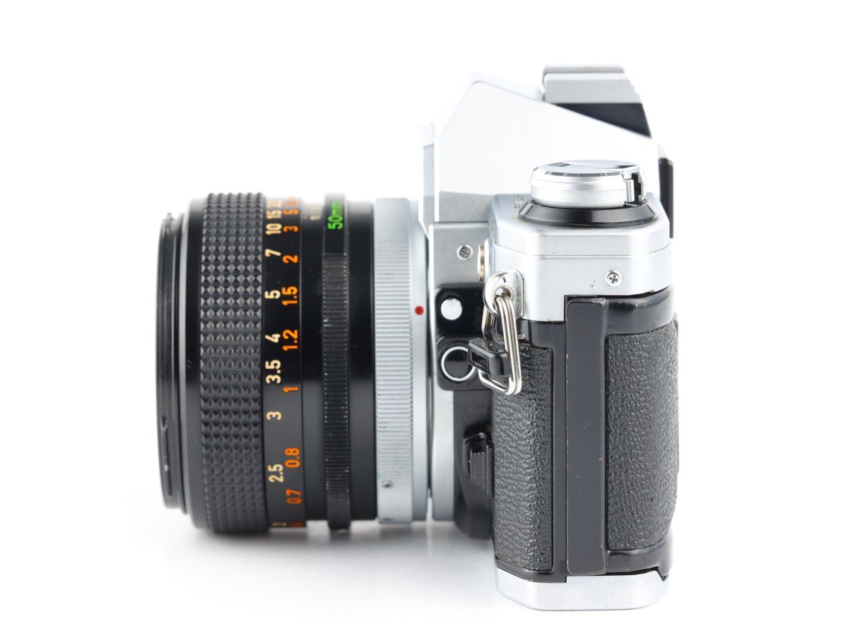 06574cmrk Canon AE-1 + FD 50mm F1.4 S.S.C. MF一眼レフ フイルムカメラ 標準レンズの画像2