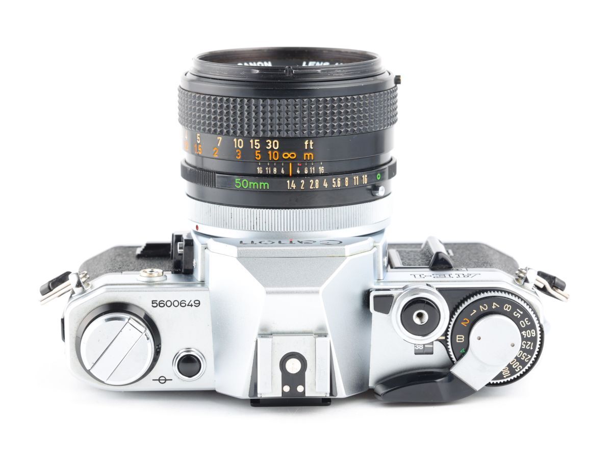 06574cmrk Canon AE-1 + FD 50mm F1.4 S.S.C. MF一眼レフ フイルムカメラ 標準レンズの画像5
