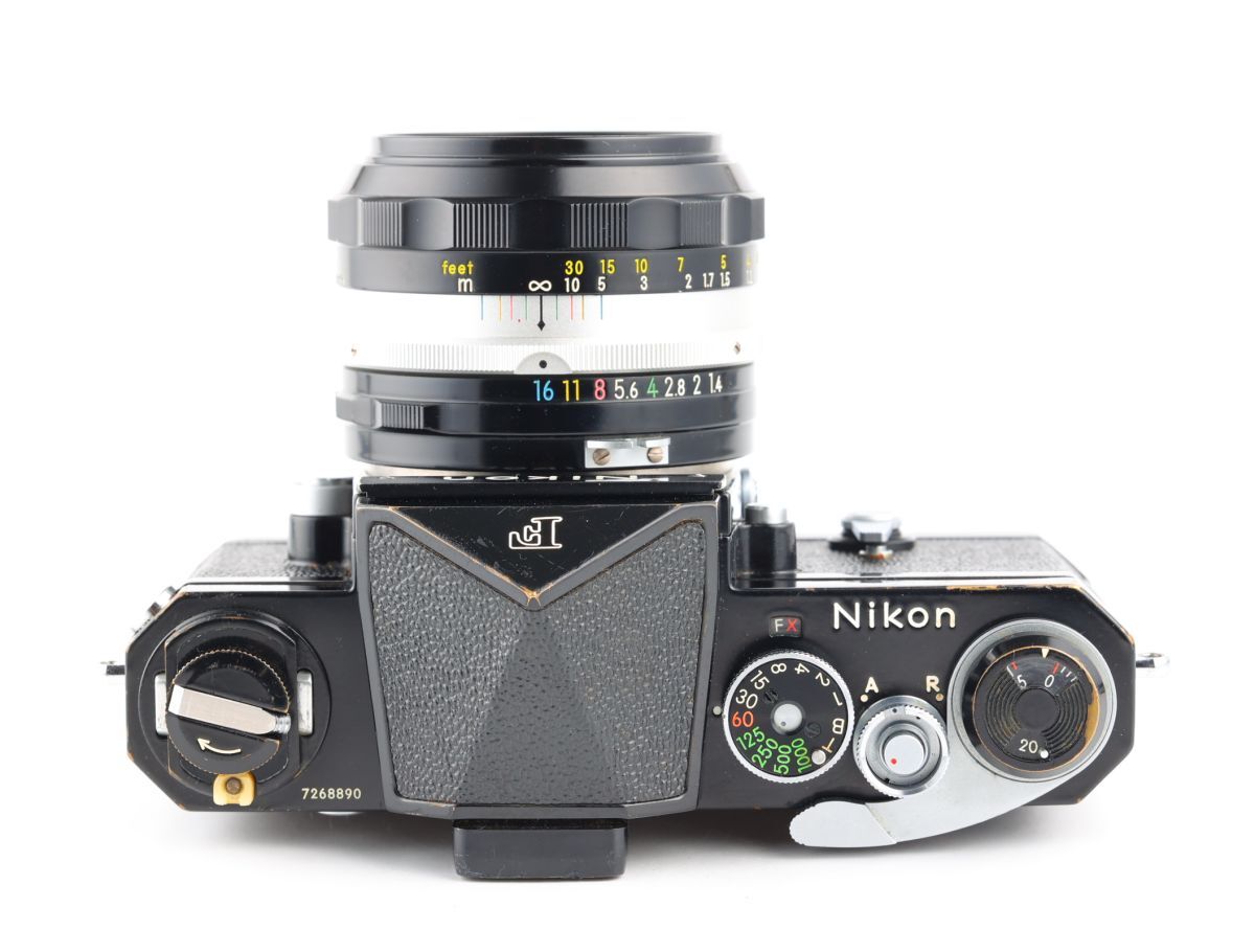 06575cmrk Nikon F アイレベル 726万台 MF一眼レフ フィルムカメラの画像5