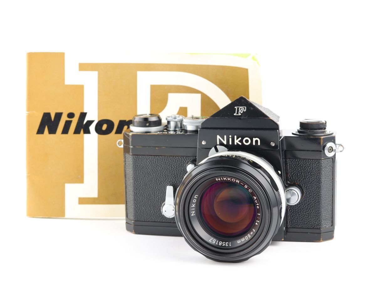 06575cmrk Nikon F アイレベル 726万台 MF一眼レフ フィルムカメラの画像1