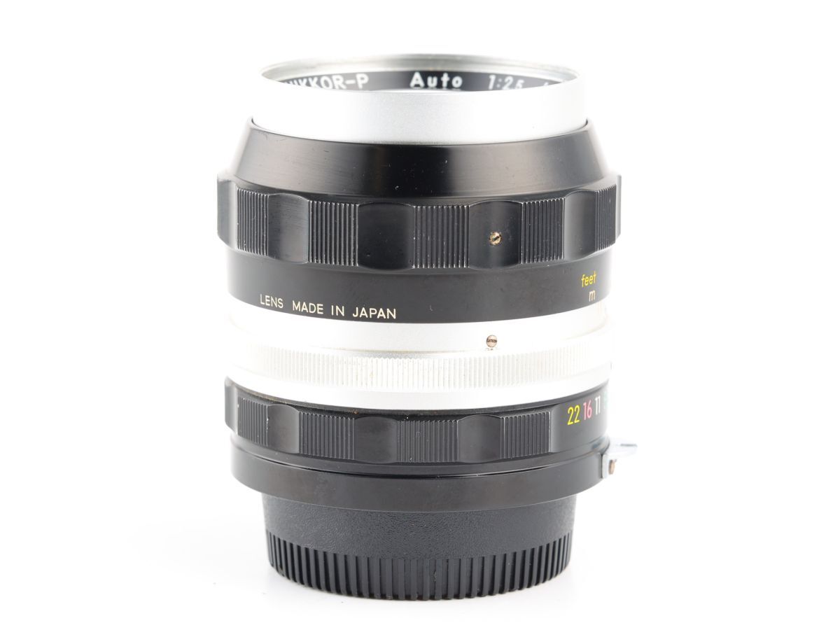 06597cmrk Nikon NIKKOR-P Auto 105mm F2.5 非Ai 単焦点 中望遠レンズ Fマウント_画像4