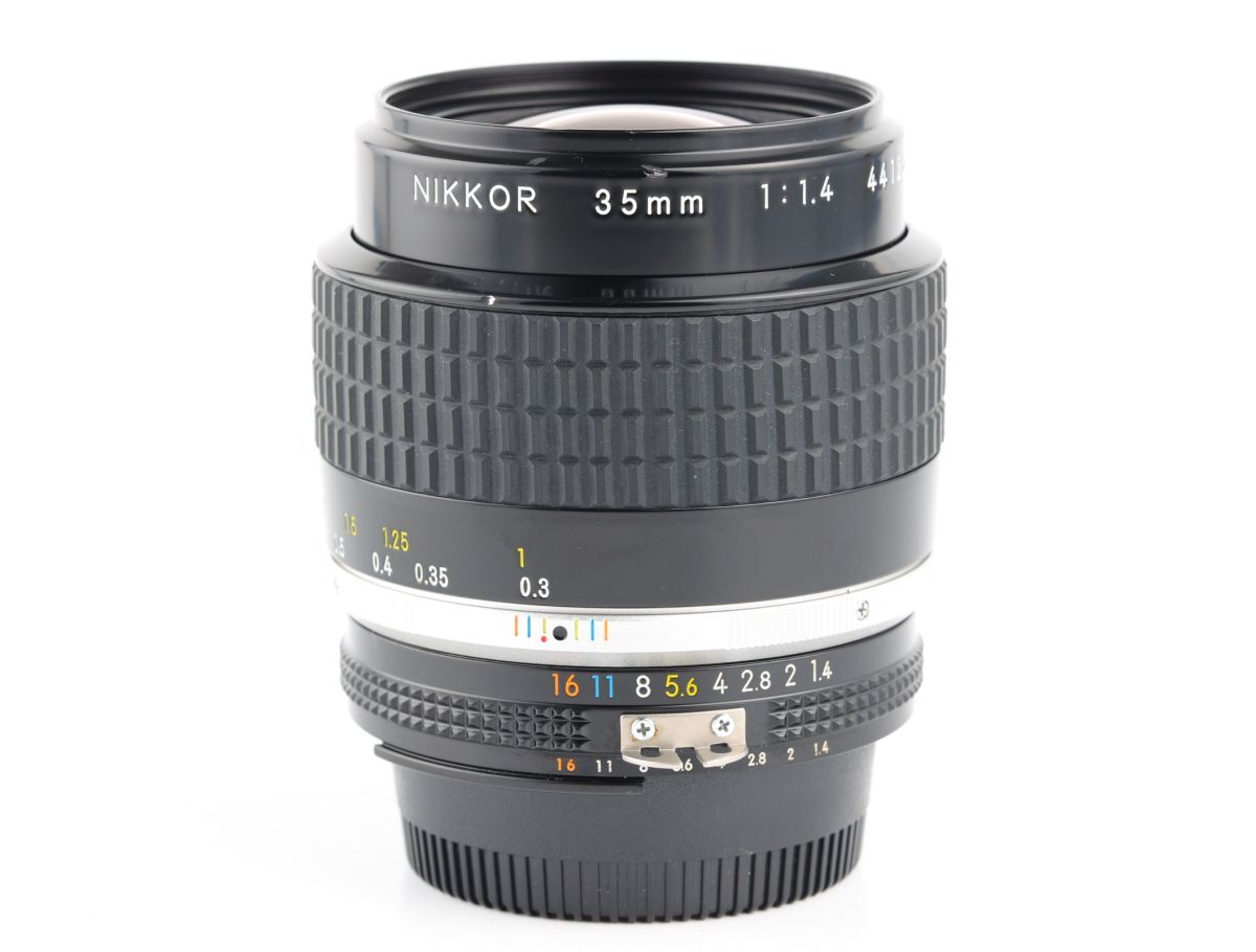 06627cmrk Nikon Ai-S NIKKOR 35mm F1.4 単焦点 交換レンズ Fマウントの画像5