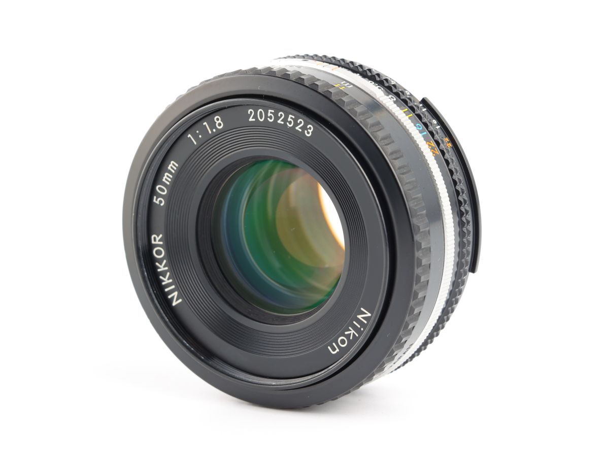 06680cmrk Nikon Ai NIKKOR 50mm F1.8S Ai-S 単焦点 標準 パンケーキレンズ ニコン Fマウント_画像8