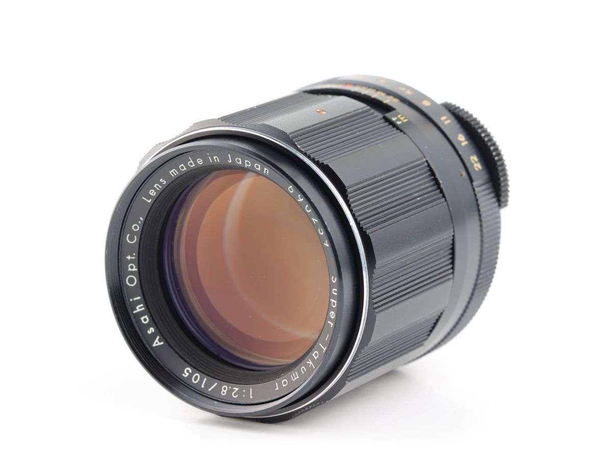 06694cmrk PENTAX Super-Takumar 105mm F2.8 単焦点 標準レンズ M42マウント_画像8