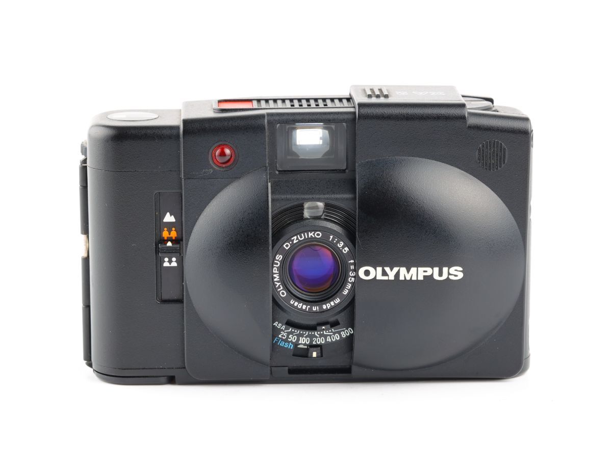 06716cmrk OLYMPUS XA2 D.ZUIKO 35mm F3.5 одиночный подпалина пункт широкоугольный compact пленочный фотоаппарат 