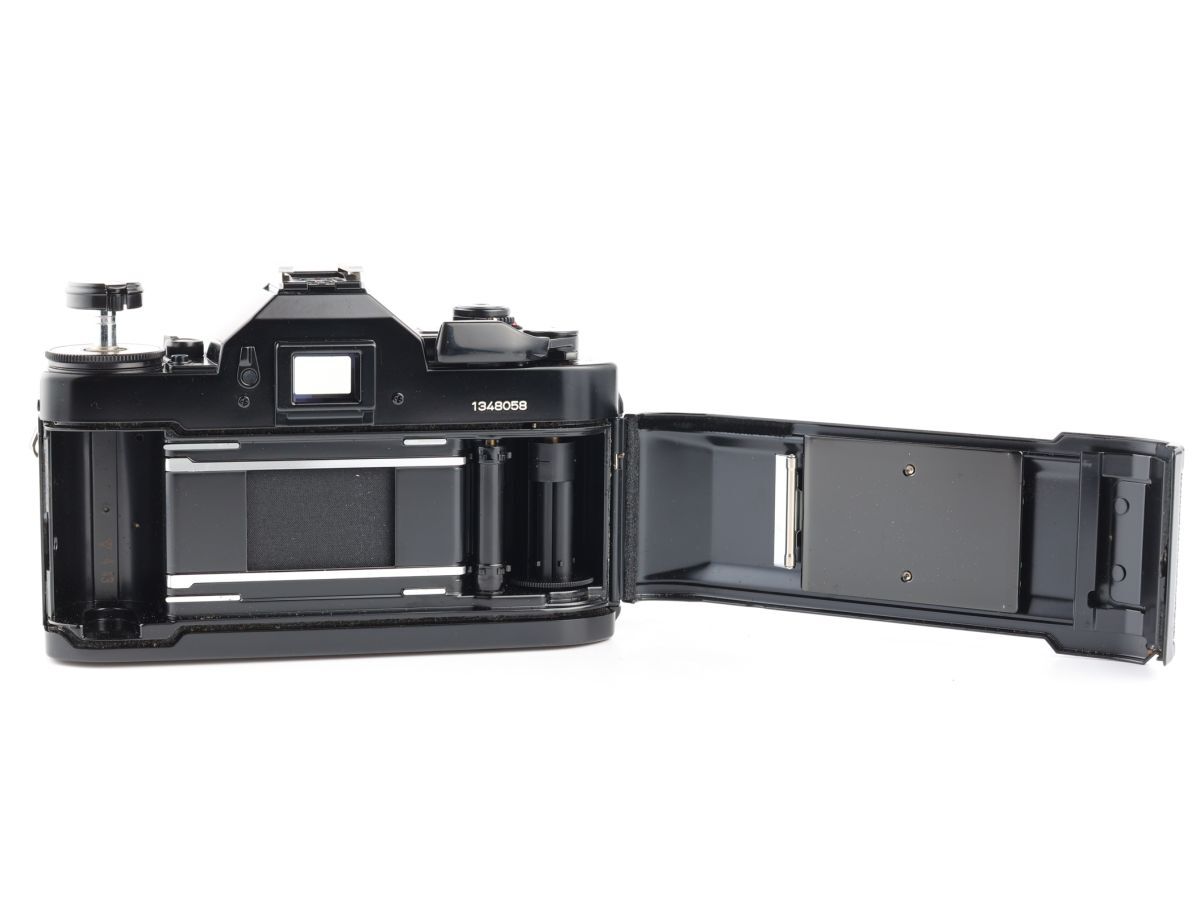 06718cmrk Canon A-1 + New FD 50mm F1.4 MF一眼レフ フイルムカメラ 標準レンズの画像8