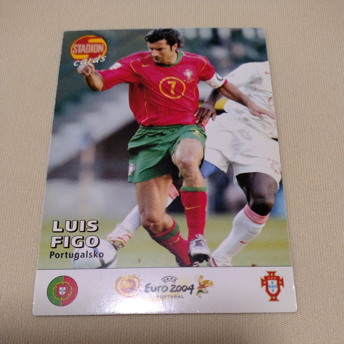 CZECH STADION CARDS EURO2004 COMPLETE SET BECKHAM ZIDANE FIGO CRISTIANO RONALDO IBRAHIMOVIC ベッカム ジダン ロナウド等 45枚コンプの画像8