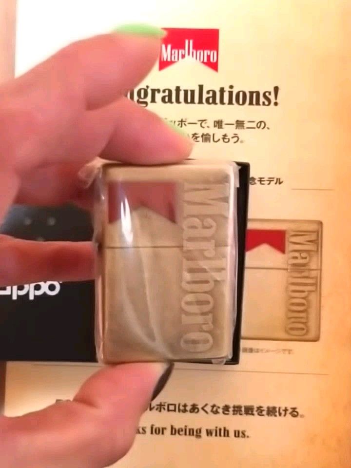 Marlboro Zippo 日本上陸50周年記念モデル「Heritage Logo」