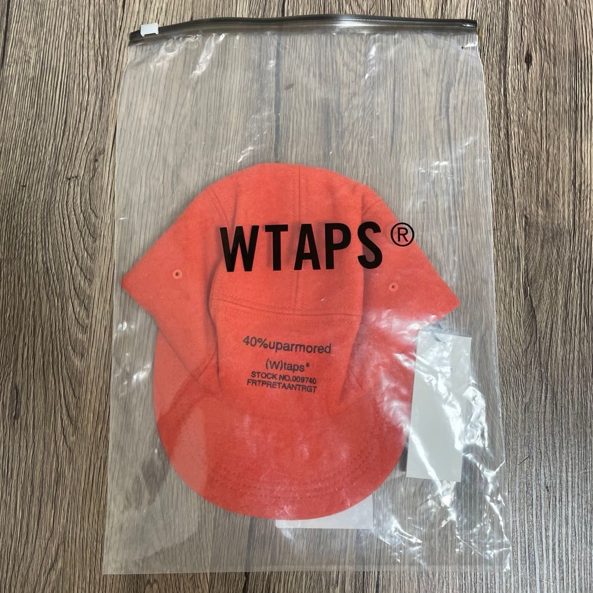 貴重アイテム！新品 Wtaps T-5 02 Cap Melton Orange