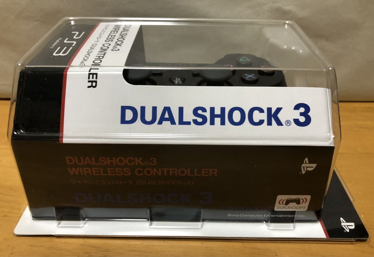 SONY Sony PS3 беспроводной управление DUALSHOCK3 двойной амортизаторы 3 CECHZC2J черный ( не использовался )