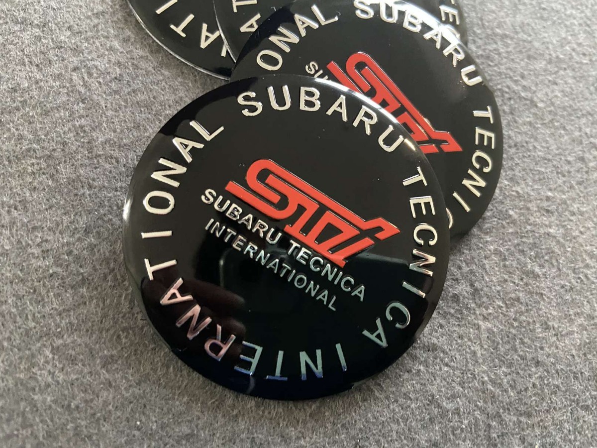 ★スバル SUBARU STI★312★ホイールセンターキャップシール ハブキャップシール 車用 4枚セット 直径56mm_画像5