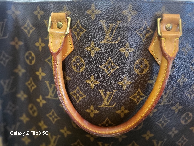 【中古品】LOUIS VUITTON ルイヴィトン モノグラム サックプラ トートバック_画像2