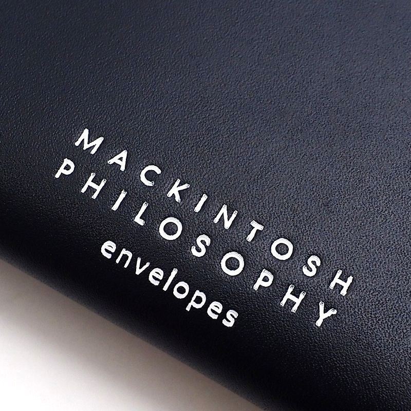 D05351 未使用品 MACKINTOSH PHILOSOPHY/レザーカードケース ネイビー マッキントッシュ フィロソフィー_画像5