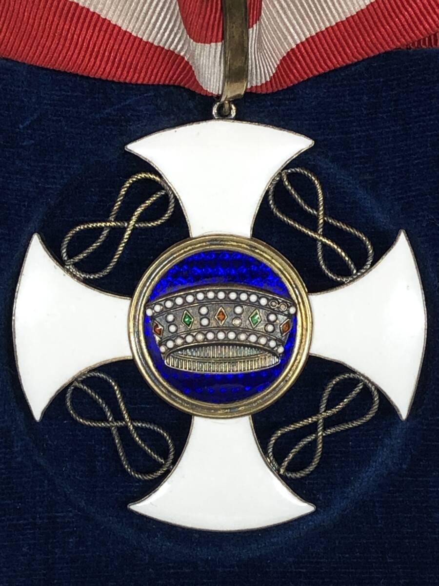 アンティーク 王冠勲章 イタリア王国 戦前 の画像5