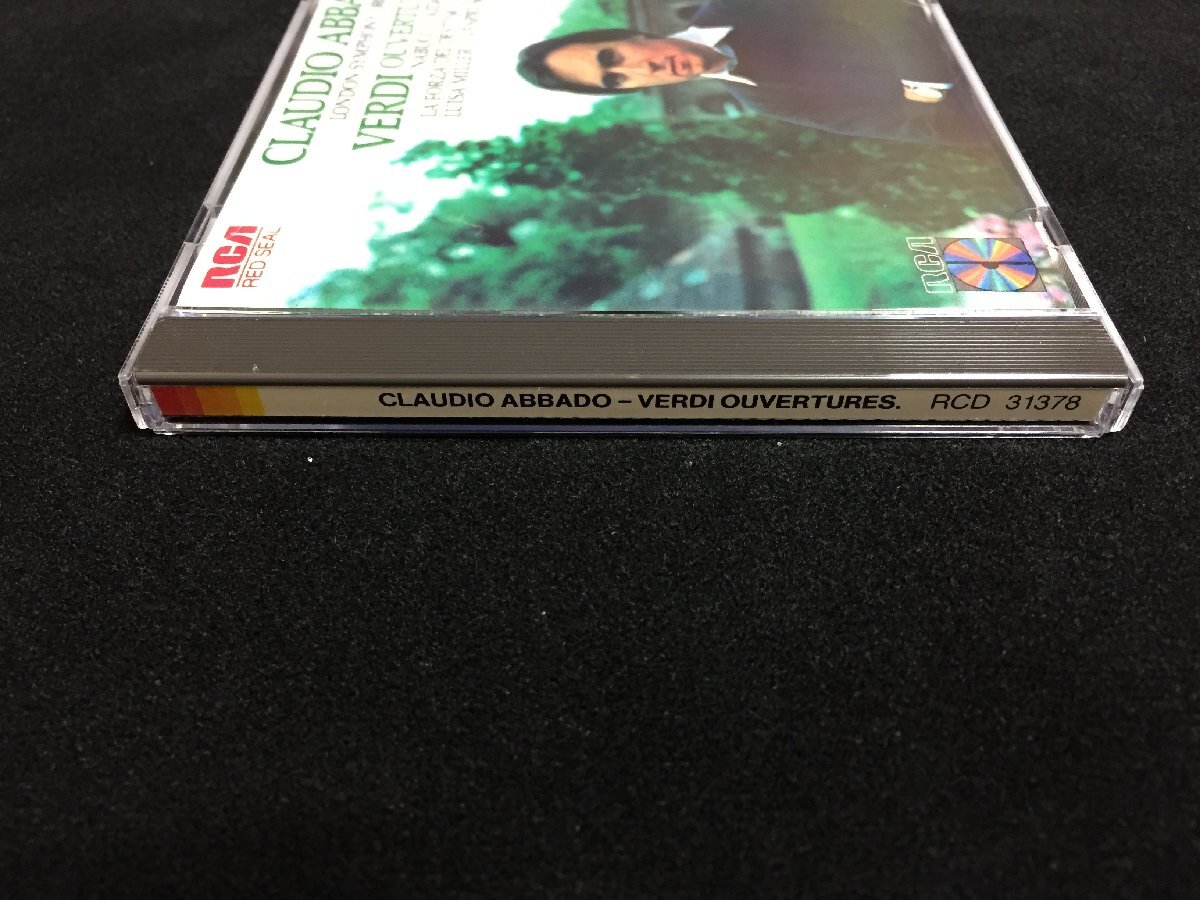 ★CD★[RCA/西独盤] クラウディオ・アバド ヴェルディ：序曲集(RCD31378）の画像6
