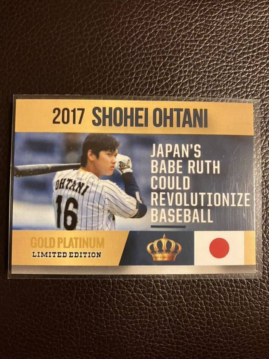 大谷翔平 2012 高校時代ルーキーカード 大谷翔平　2017 GOLD PLATINUM ルーキーカード 限定品　2枚セット_画像5