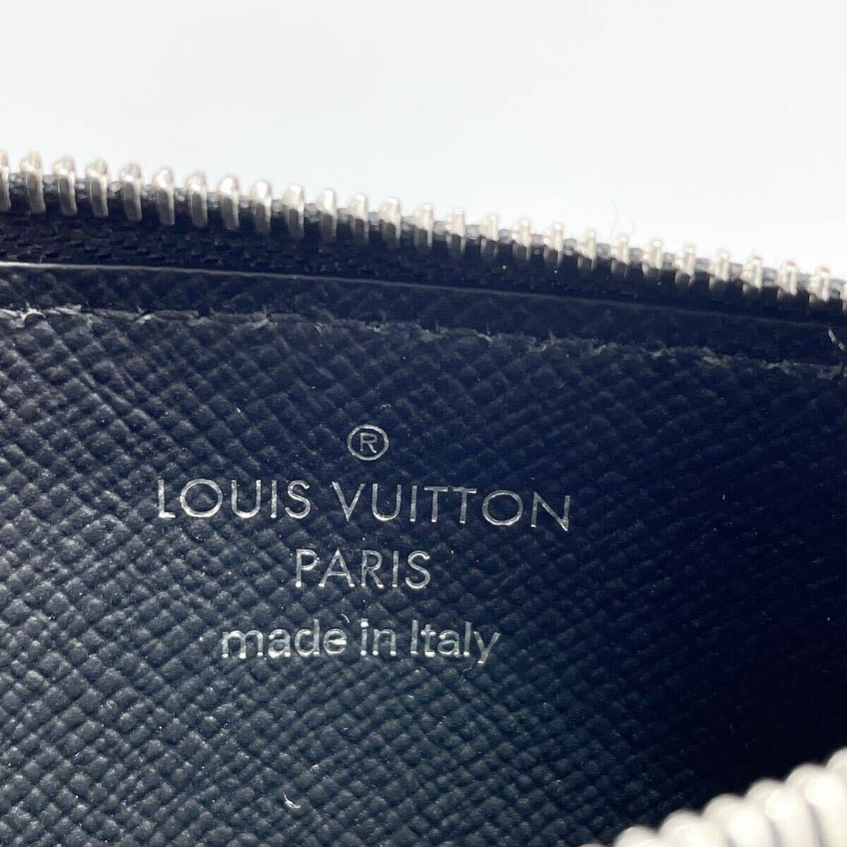 【極美品】LOUIS VUITTON ルイヴィトン エクリプス モノグラム タイガ M30271 小銭入れ コインケース カード入れ カードケース ICチップの画像4