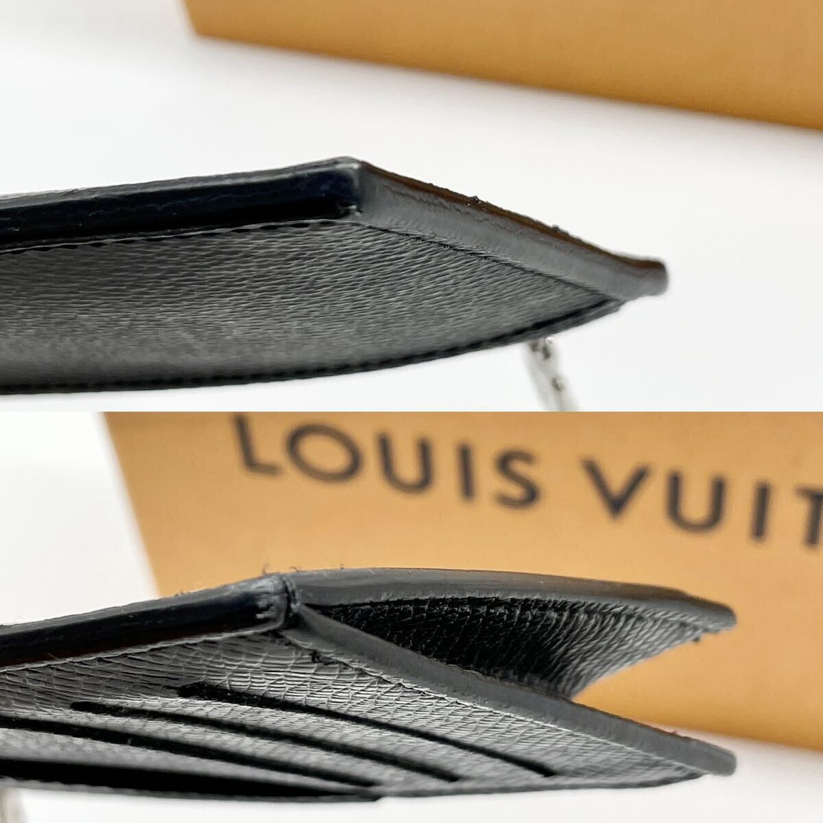 【極美品】LOUIS VUITTON ルイヴィトン エクリプス モノグラム タイガ M30271 小銭入れ コインケース カード入れ カードケース ICチップの画像7