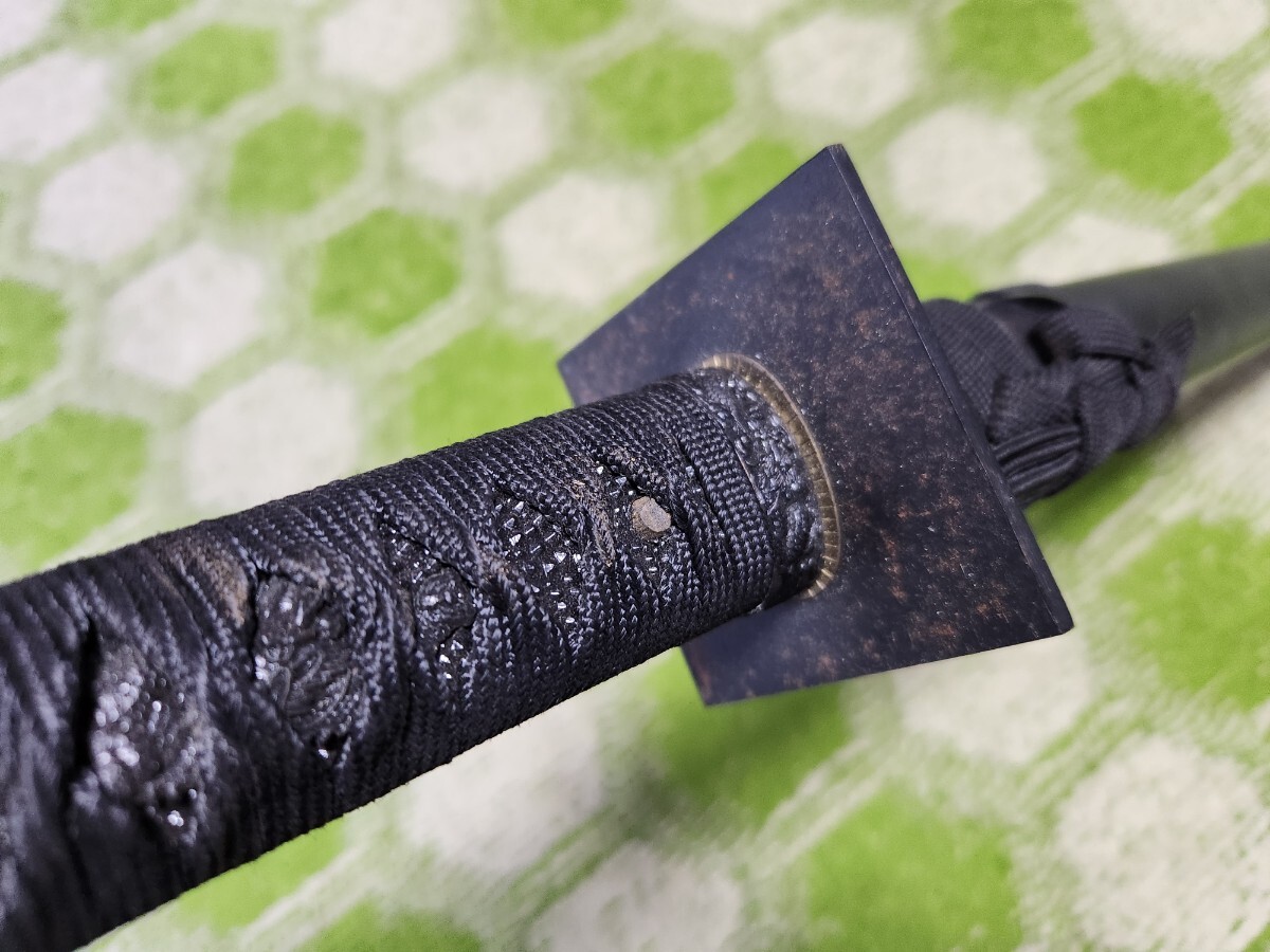 模造刀 日本刀 忍者刀 中古 割れありの画像4