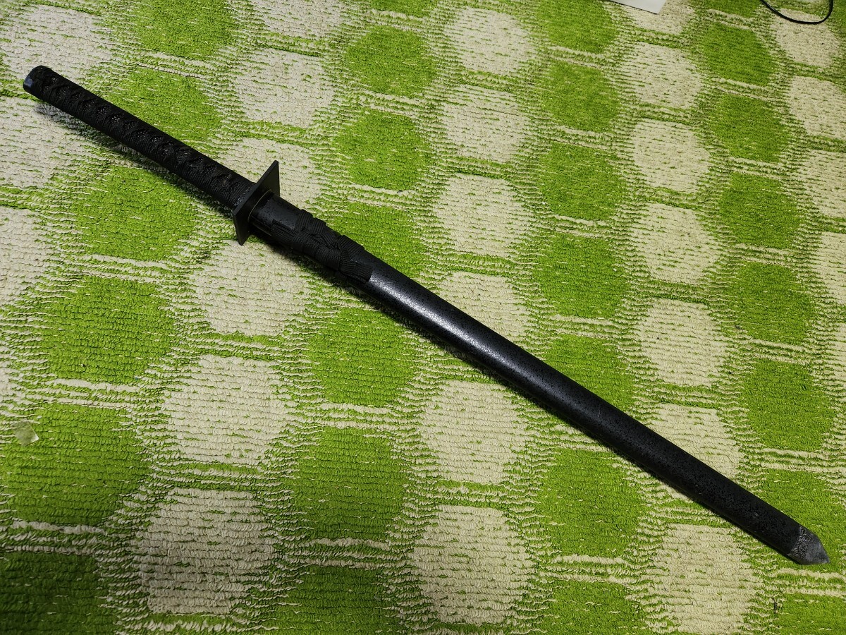 模造刀 日本刀 忍者刀 中古 割れありの画像1