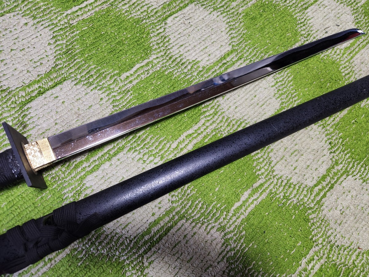 模造刀 日本刀 忍者刀 中古 割れありの画像5