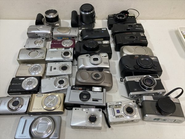 380「中古・ジャンク品 デジタルカメラ・フイルムカメラ まとめて ２９個 ※他の商品との同梱不可」の画像1