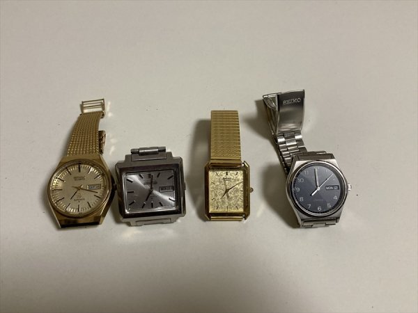 1447●SEIKO  メンズ腕時計 4点 ジャンク品の画像1