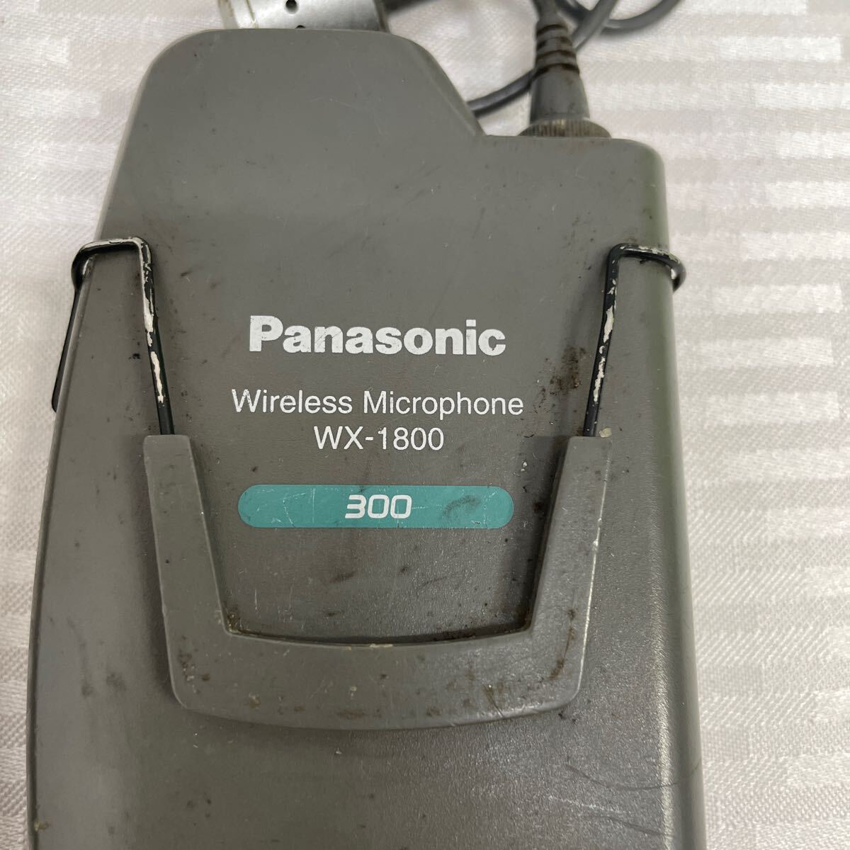 ○r113○ ワイヤレスマイクロホン Panasonic WX-1800 まとめて　動作未確認　ジャンク品_画像2