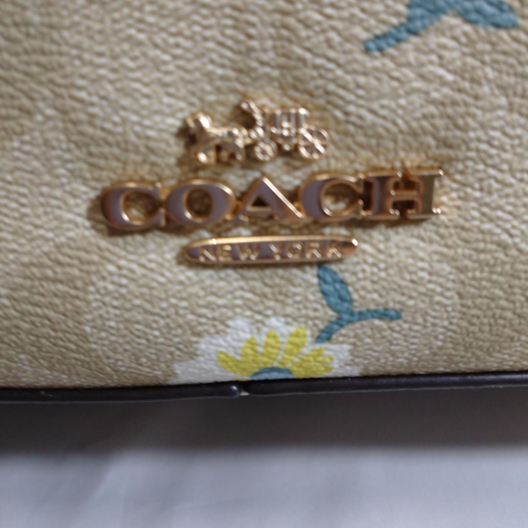 [ new goods unused ]COACH rucksack C2856 KHAKI lady's 