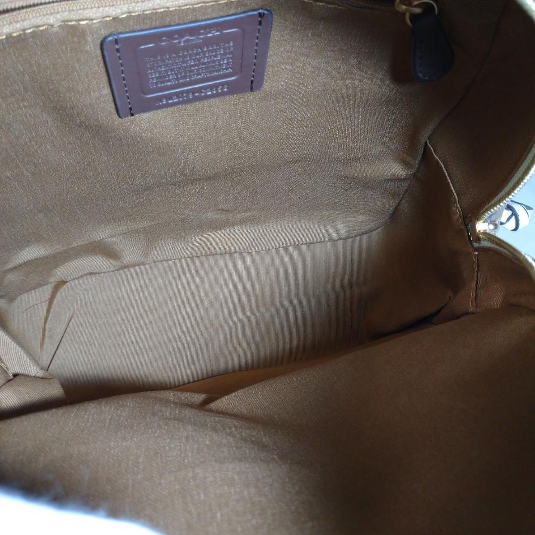 [ new goods unused ]COACH rucksack C2856 KHAKI lady's 