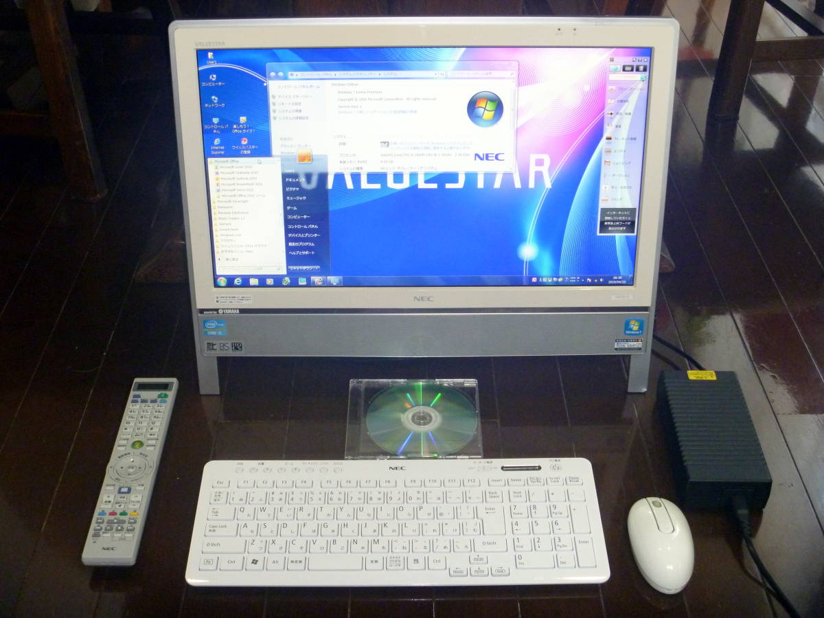 NEC デスクトップパソコン PC VNG 白