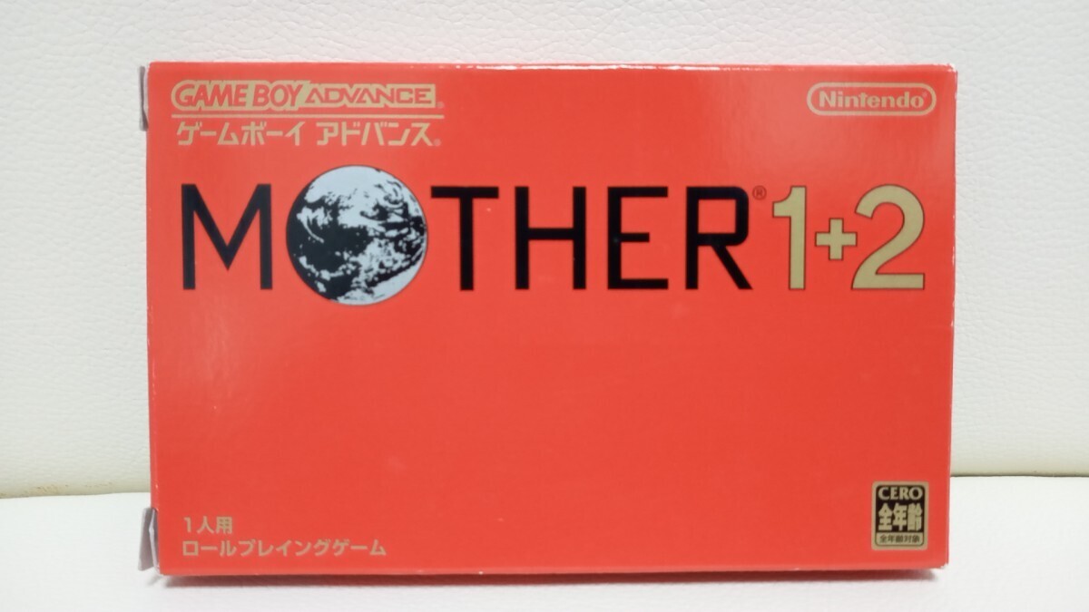 GBA MOTHER 1＋2 ゲームボーイアドバンス マザー ワンツー 任天堂 Nintendo ニンテンドー GBAソフト 箱 説明書付き 中古品の画像1