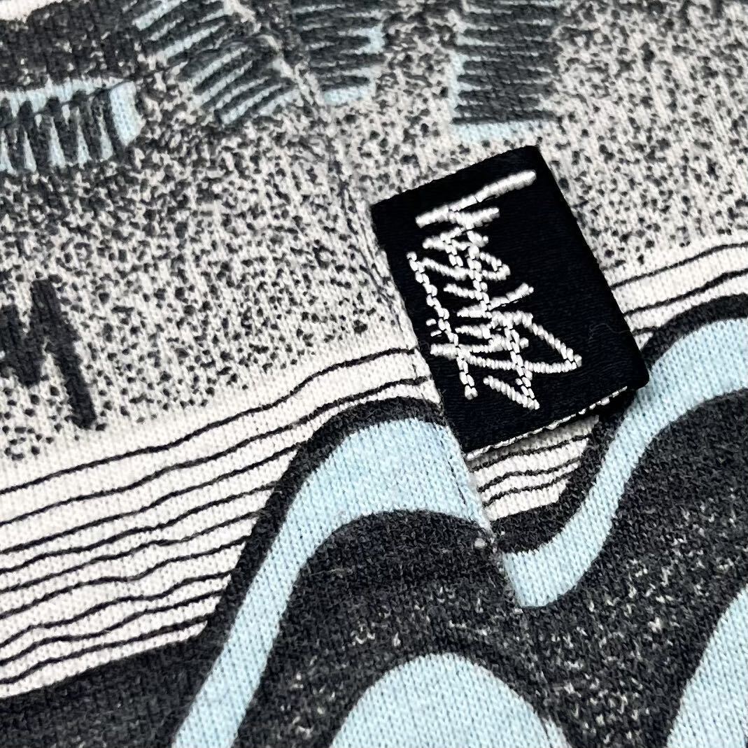 1988 Stussy 【ステューシー】 Zig Zag TOM TOM Tee 【ジグザグトムトムT】オールド old vintage ビンテージ 藤原ヒロシ ヴィンテージの画像4