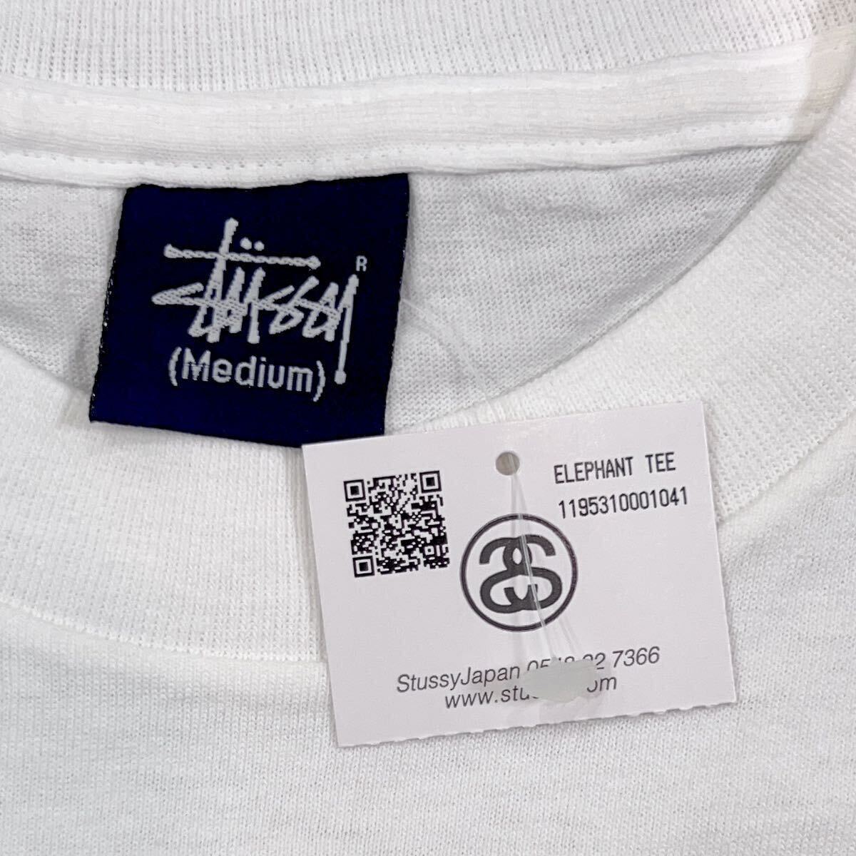 Stussy ELEPHANT Tee エレファント フォトTシャツ oldの画像3