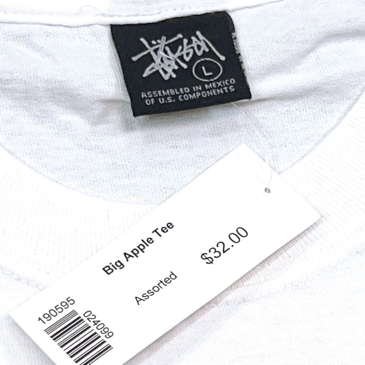 日本未発売 Stussy 【ステューシー】 NYC ltd 【ニューヨーク 限定】 BIG APLLE Tシャツ